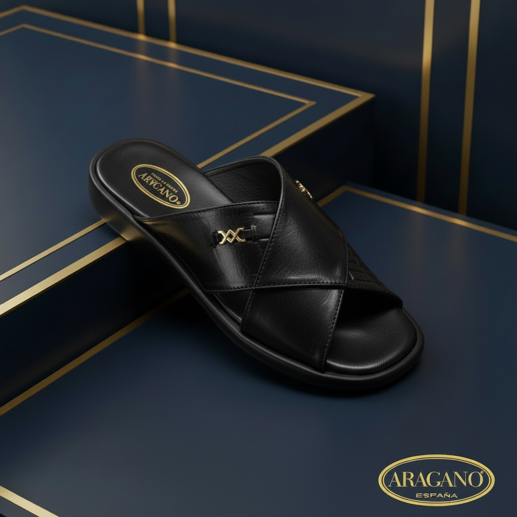 Sandalia Aragano en posición alternativa