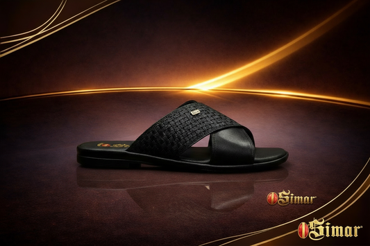 Simar Premium Sandal — Dark Gold Background